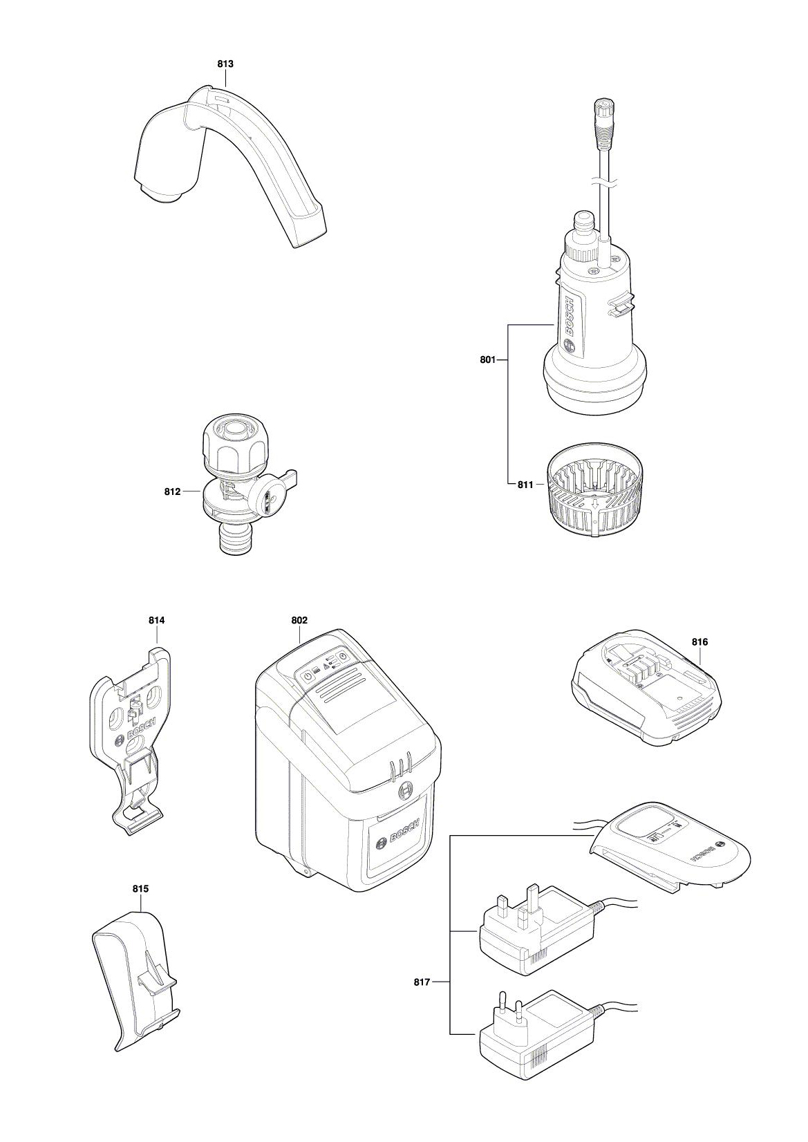 Схема на Насос Bosch GardenPump 18