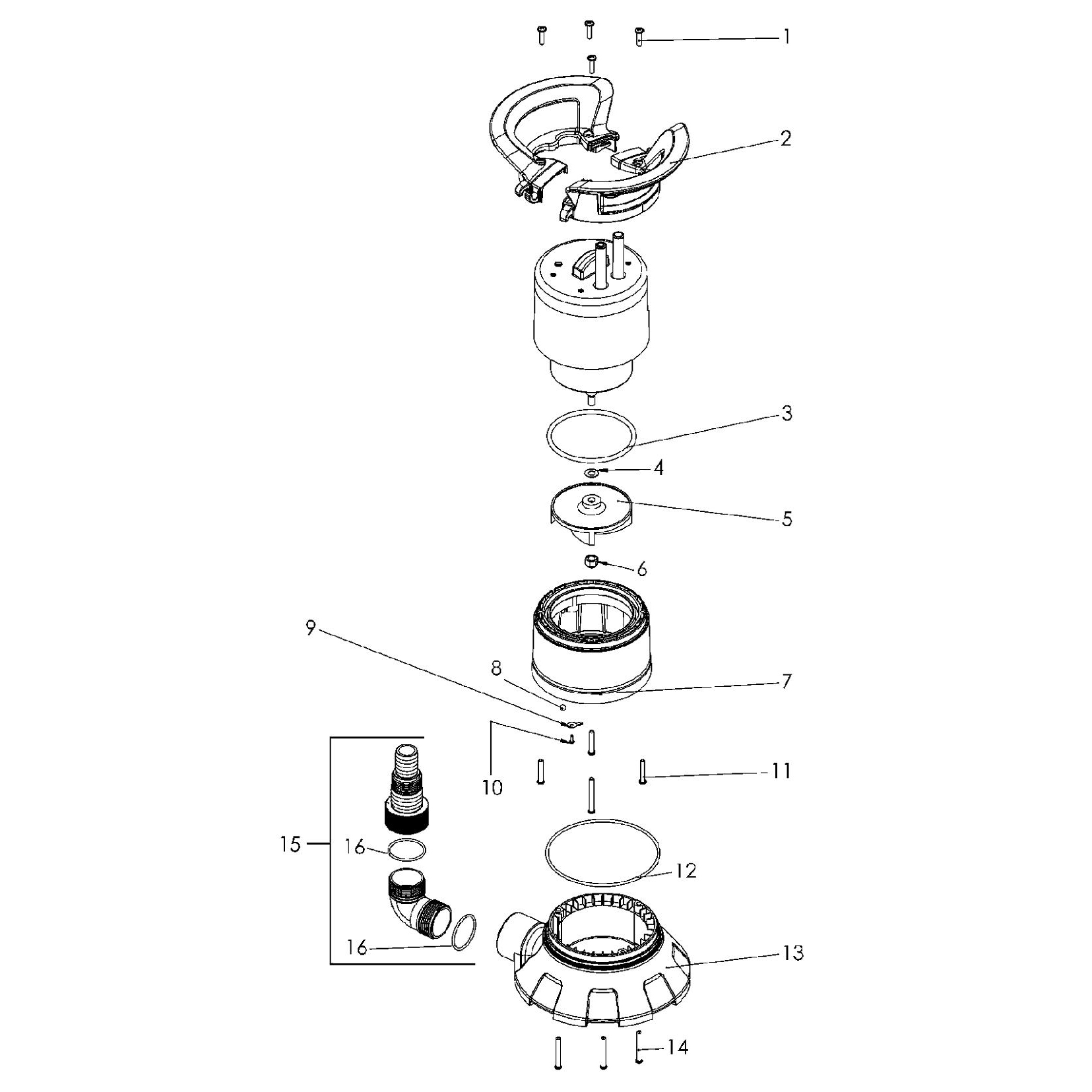 Схема на Насос Metabo TP 13000 S